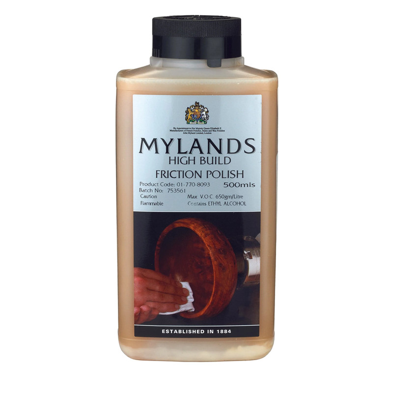 Clear High Build Friction Polish Solvent Based 500 ml